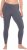 Ulla Popken Basic Stretch Knit Ankle Length Leggings Dark Grey - Jeansy & Spodnie w Dużych Rozmiarach – Plus Size - 