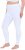 Ulla Popken Basic Stretch Knit Ankle Length Leggings Snow White - Jeansy & Spodnie w Dużych Rozmiarach – Plus Size - 