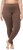 Ulla Popken Basic Stretch Knit Ankle Length Leggings Nougat Brown - Jeansy & Spodnie w Dużych Rozmiarach – Plus Size - 