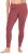 Ulla Popken Basic Stretch Knit Ankle Length Leggings Brick Red - Jeansy & Spodnie w Dużych Rozmiarach – Plus Size - 