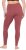 Ulla Popken Basic Stretch Knit Ankle Length Leggings Brick Red - Jeansy & Spodnie w Dużych Rozmiarach – Plus Size - 