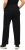 Ulla Popken Pull On Knit Straight Leg Pocket Pants Black - ODZIEŻ DAMSKA 40-66 - 