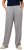 Ulla Popken Pull On Knit Straight Leg Pocket Pants Light Grey Melange - Jeansy & Spodnie w Dużych Rozmiarach – Plus Size - 