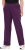 Ulla Popken Pull On Knit Straight Leg Pocket Pants Dark Blackberry - Jeansy & Spodnie w Dużych Rozmiarach – Plus Size - 