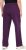 Ulla Popken Pull On Knit Straight Leg Pocket Pants Dark Blackberry - Jeansy & Spodnie w Dużych Rozmiarach – Plus Size - 
