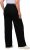 Ulla Popken Mary Fit Wide Leg Stretch Jeans Black - Jeansy & Spodnie w Dużych Rozmiarach – Plus Size - 