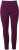 Ulla Popken Quick Dry Moisture Wicking Stretch Ski Leggings Grape Red - Jeansy & Spodnie w Dużych Rozmiarach – Plus Size - 