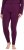 Ulla Popken Quick Dry Moisture Wicking Stretch Ski Leggings Grape Red - Jeansy & Spodnie w Dużych Rozmiarach – Plus Size - 