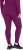 Ulla Popken Faux Fur Lined Stretch Leggings Pink Berry - Jeansy & Spodnie w Dużych Rozmiarach – Plus Size - 