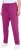 Ulla Popken Basic Drawstring Elastic Waist Cotton Blend Joggers Berry - Jeansy & Spodnie w Dużych Rozmiarach – Plus Size - 