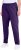 Ulla Popken Basic Drawstring Elastic Waist Cotton Blend Joggers Deep Violet - Jeansy & Spodnie w Dużych Rozmiarach – Plus Size - 