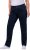 Ulla Popken Mony Elastic Waist Zip Pocket Jeans Dark Blue Denim - Jeansy & Spodnie w Dużych Rozmiarach – Plus Size - 