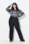 Ulla Popken HYPRAR Triple Function Ski Pants Black - Odzież narciarska - 