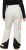 Ulla Popken HYPRAR Triple Function Ski Pants Snow White - Jeansy & Spodnie w Dużych Rozmiarach – Plus Size - 
