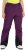 Ulla Popken HYPRAR Triple Function Ski Pants Grape Red - Jeansy & Spodnie w Dużych Rozmiarach – Plus Size - 