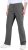 Ulla Popken Bengaline Elastic Waist Thermal Pants Graphite Grey - Jeansy & Spodnie w Dużych Rozmiarach – Plus Size - 