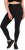 Ulla Popken Lightfit Quick Drying Leggings Black - Jeansy & Spodnie w Dużych Rozmiarach – Plus Size - 