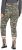 Ulla Popken Camo Boyfriend Pants Olive Grey - Jeansy & Spodnie w Dużych Rozmiarach – Plus Size - 