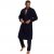 JP1880 Bathrobe Extra Soft Terry Cloth Dark Navy - Bielizna & stroje kąpielowe - Bielizna & Stroje kąpielowe 2XL-8XL