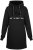 Nora Mikken KADRI Long Hoodie Black - Bluzy & bluzy z kapturem - 