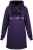Nora Mikken KADRI Long Hoodie Purple - Bluzy & bluzy z kapturem - 