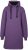 Nora Mikken KRISTINA Long Hoodie Purple - Bluzy & bluzy z kapturem - 