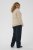 Kaffe Curve Jina Knit Pullover Feather Grey Melange - Swetry dzianinowe - 