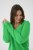 Kaffe Curve Metty Pullover Bright Green - Swetry dzianinowe - 