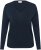 Kaffe Curve Lizzy Long Sleeve Pullover Midnight Marine - Swetry dzianinowe - 