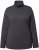 Ulla Popken Basic Long Sleeve Slim Fit Turtleneck Charcoal Grey Melange - Bluzy & bluzy z kapturem - 