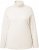 Ulla Popken Basic Long Sleeve Slim Fit Turtleneck Natural - Bluzy & bluzy z kapturem - 