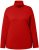 Ulla Popken Basic Long Sleeve Slim Fit Turtleneck Dark Berry - Bluzy & bluzy z kapturem - 