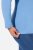 Ulla Popken Basic Long Sleeve Slim Fit Turtleneck Light Cornflower - Bluzy & bluzy z kapturem - Przytulne bluzy, hoody i swetry