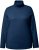 Ulla Popken Basic Long Sleeve Slim Fit Turtleneck Dark Blue - Bluzy & bluzy z kapturem - 