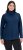 Ulla Popken Basic Long Sleeve Slim Fit Turtleneck Dark Blue - Bluzy & bluzy z kapturem - 