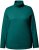 Ulla Popken Basic Long Sleeve Slim Fit Turtleneck Teal Green - Bluzy & bluzy z kapturem - 