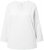 Ulla Popken Back To Basics V-Neck Relaxed Fit Cotton Tee Snow White - T-shirty - 