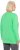 Ulla Popken Back To Basics V-Neck Relaxed Fit Cotton Tee Mint Green - T-shirty - 