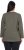 Ulla Popken Back To Basics V-Neck Relaxed Fit Cotton Tee Olive - T-shirty - 