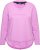Ulla Popken Layered Look Memories Embroidered Long Sleeve Tee Amethyst - Koszulki z nadrukiem dla kobiet - 
