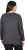Ulla Popken Cold Dyed Sequined Heart Long Sleeve Tee Asphalt - Koszulki z nadrukiem dla kobiet - 