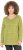 Ulla Popken Allover Graphic Long Sleeve Tee Avocado Green - Koszulki z nadrukiem dla kobiet - 