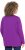 Ulla Popken Christmas Squirrel Long Sleeve Graphic Tee Dark Purple - Koszulki z nadrukiem dla kobiet - 
