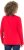Ulla Popken Metallic Graphic Holiday Tee Salsa Red - Koszulki z nadrukiem dla kobiet - 