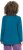 Ulla Popken Inverted Seam Long Sleeve Graphic Tee Teal - Koszulki z nadrukiem dla kobiet - 
