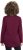Ulla Popken Your Story Sequined Long Sleeve Tunic Tee Dark Ruby - Koszulki z nadrukiem dla kobiet - 