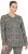 Ulla Popken Leopard Print Long Sleeve Ski Tee Black - Koszulki z nadrukiem dla kobiet - 