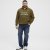North Latitude Sweatshirt Half-Zip Green - Bluzy & Bluzy z kapturem - Bluzy & Bluzy z kapturem 2XL-12XL