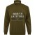 North Latitude Sweatshirt Half-Zip Green - Bluzy & Bluzy z kapturem - Bluzy & Bluzy z kapturem 2XL-12XL