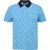 North Latitude Polo Pique Printed Turquoise - Koszulki polo - Koszulki Polo 2XL-8XL